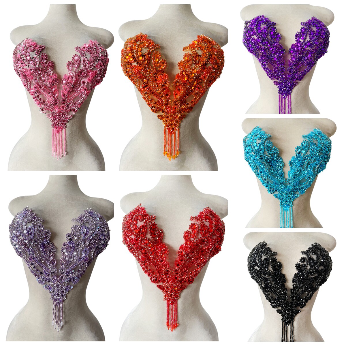 Hand-Sewn Beaded Rhinestone Ap - Sew On Rhinestone ulasan dan harga