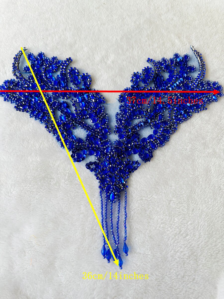 Hand-Sewn Beaded Rhinestone Ap - Sew On Rhinestone ulasan dan harga