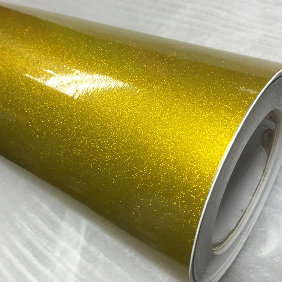 12/30/50/58CMX100CM/LOT Gold H - Glitter Vinyl Roll ulasan dan harga