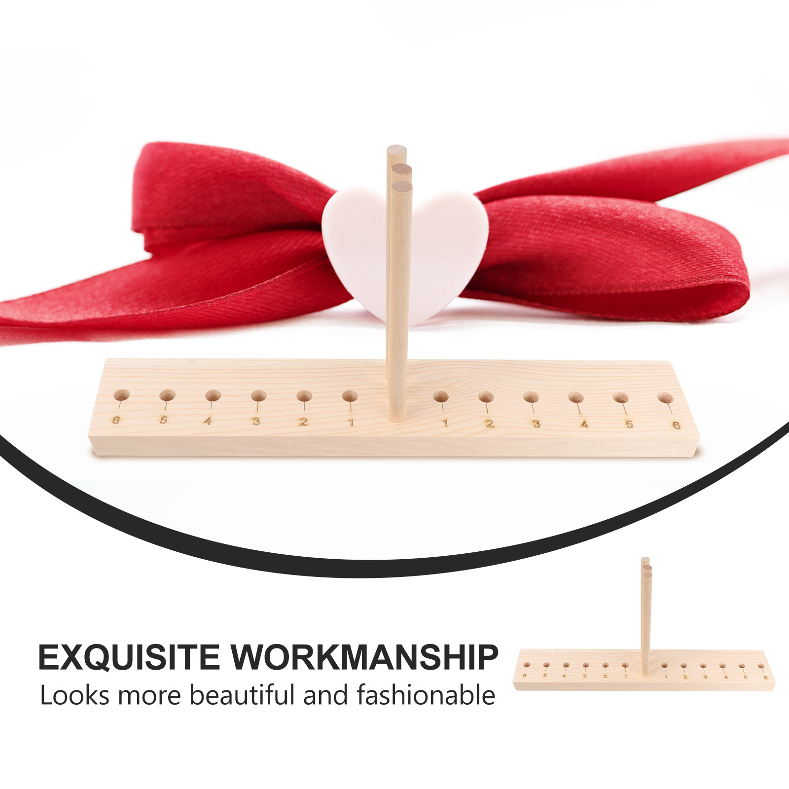 Premium Wooden Bow Maker for E - Pom Pom Maker Tool ulasan dan harga