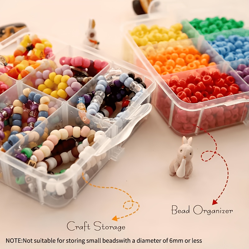 5-layer transparent storage bo - Craft Embellishment Storage ulasan dan harga