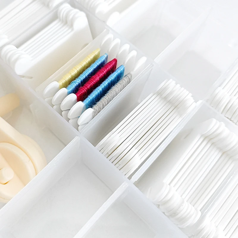 6/24/36 Grids Plastic Storage  - Craft Embellishment Storage ulasan dan harga